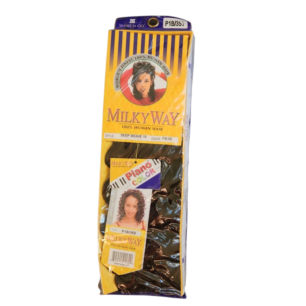Milky Way Deep Wave 100% Human Hair - 10" P1B/350